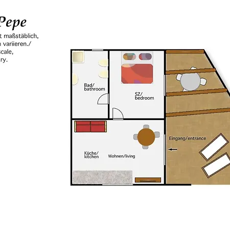 Gemuetliches Casa Pepe 기아데이소라